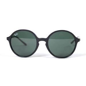 NWT Ray-Ban Round Lightweight Sunglasses - Black/Green